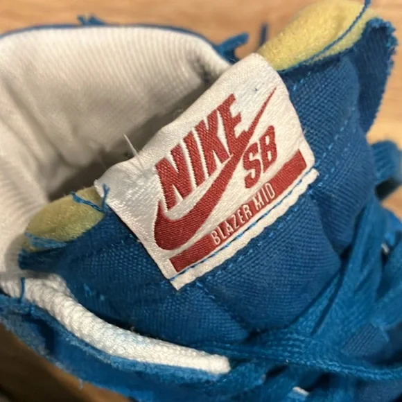 Nike SB Zoom Blazer Mid size 9M/10.5W teal gum - Picture 4 of 7